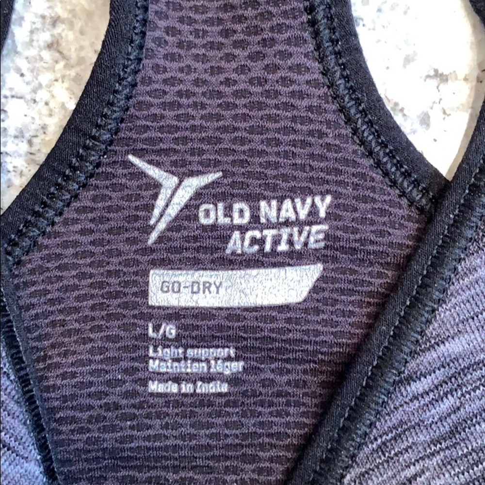 Old Navy Racerback Sports Bra - Picture 2 of 3